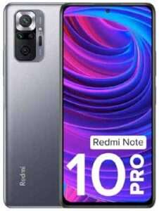 Redmi Note 10 Pro mobile phone