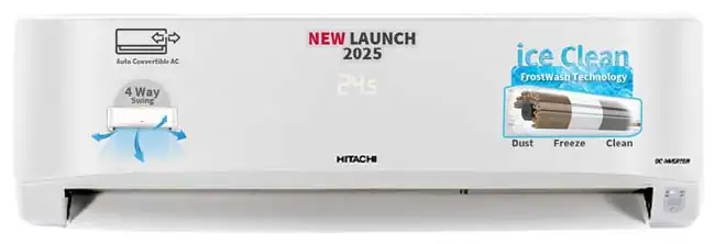 Hitachi 1.5 Ton 5 Star Inverter Split AC