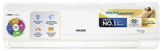 Voltas 1.5 Ton 5 Star Inverter Split AC
